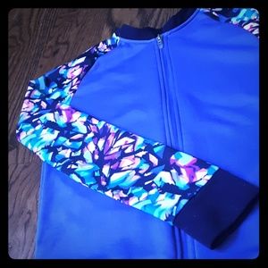 Purple Sports Sweatshirt